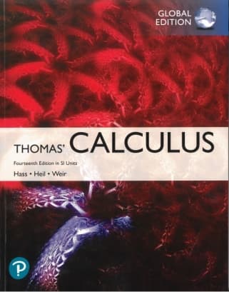 Thomas’ Calculus in SI Units 14/e