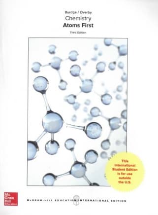 Chemistry: Atoms First 3/e