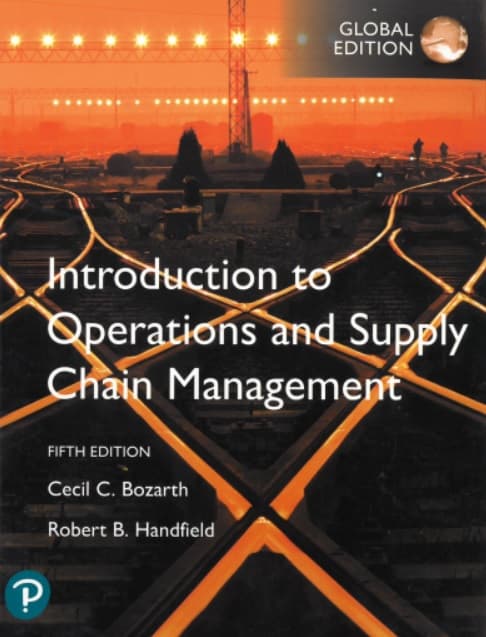 Introduction to Operations and Supply Chain Management 5/e