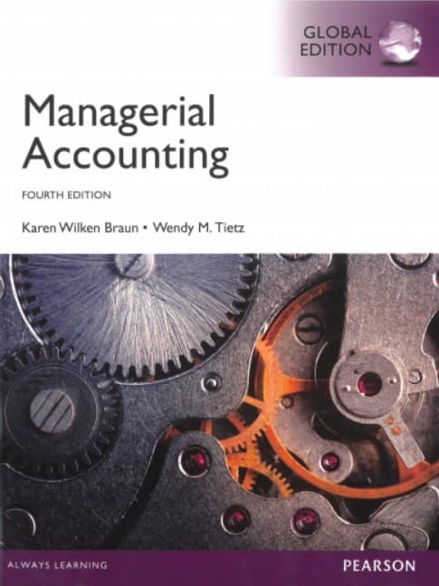 Managerial Accounting 4/e