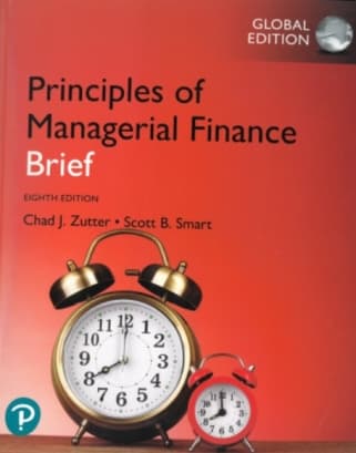 Principles of Managerial Finance Brief 8/e